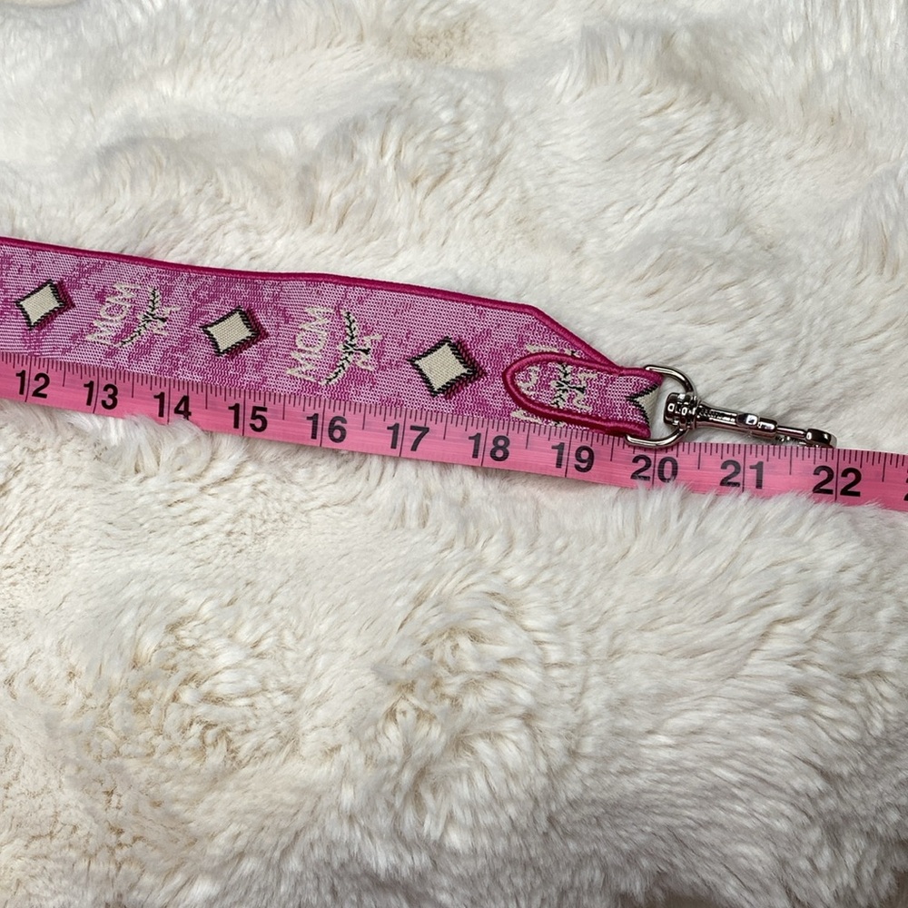 MCM VINTAGE JAQUARD PURSE STRAP - Picture 6 of 6